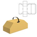Folding package Template