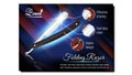 Folding Razor Barber Tool Advertise Poster Vector