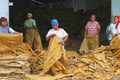 FOLDING SACKS AT TOBACCO FACTORY