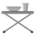 Folding table