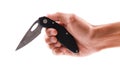 Folding Tactical Knife Royalty Free Stock Photo