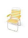 Folds chair in use for beach or picnic