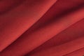 Folds of red cloth