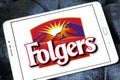 Folgers coffee logo Royalty Free Stock Photo