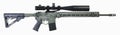 Foliage green AR15 Rifle with scope