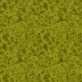 Foliage Seamless Pattern. Lime Watercolor.