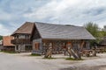 Folk architecture in Cicmany, Slovakia