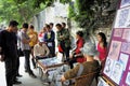 Folk artist in the Kuan ALLey of Chengdu