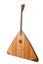 Folk bass instrument balalaika