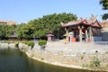 Folk belief place by the lake