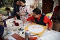 The folk craftsman who is making Chinese fans