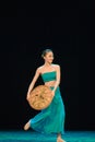 Folk dance of chinese Royalty Free Stock Photo