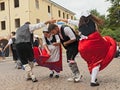 Folk dance ensemble from Calabria, Italy Royalty Free Stock Photo