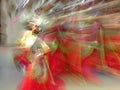 folk dance performance Royalty Free Stock Photo