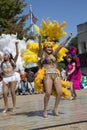 Folk dance show Royalty Free Stock Photo