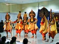 Folk dance Yakshagana's performers on stage