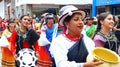 Folk dancers represent variety of Ecuadorian culture