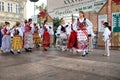 Folk dancers