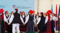 Folk ensemble performing at a Jesen u Lici fair in Gospic, Croatia