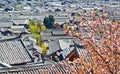 The folk houses of Lijiang Dayan Old Town Royalty Free Stock Photo