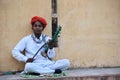 Folk Instrument Player, Jaipur