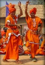 Folk Music and dance of Snake Charmers of Haryana, India Royalty Free Stock Photo