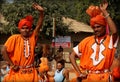 Folk Music and dance of Snake Charmers of Haryana, India Royalty Free Stock Photo