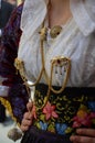 Folk of Sardinia Royalty Free Stock Photo