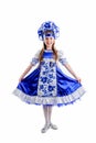 Folk traditional carnival costume