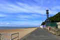 Folkestone Beach scenic view Kent UK Royalty Free Stock Photo