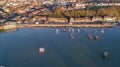 An aerial view of Folkestone Harbour