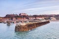 Folkestone Harbour and Jetty Royalty Free Stock Photo