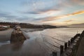Folkestone Harbour at Sunrise Royalty Free Stock Photo