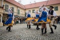 Folklore ensemble Dopravar during Christmas market in Modra, Slovakia