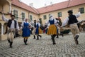 Folklore ensemble Dopravar during Christmas market in Modra, Slovakia