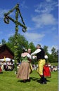 Folklore ensemble of Sweden Royalty Free Stock Photo