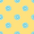 Folklore flower seamless pattern