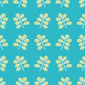 Folklore flower seamless pattern