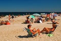 Folks enjoy a summer day on the Jersey Shore