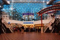 Folks gather in Navy Pier