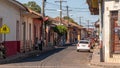 Folksy street in Leon, Nicaragua