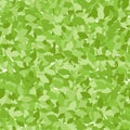 Folliage summer seamless pattern, endless leaves background Royalty Free Stock Photo