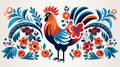 Paint a vivid picture of the indian rooster