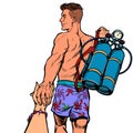 Follow me scuba diving, travel and tourism