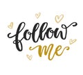 Follow me Social Media Quote