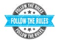 follow the rules stamp