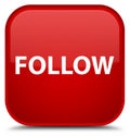 Follow special red square button