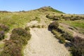 Follow the steps up to the top of Higger Tor