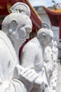 72 followers statues of Confucian Temple