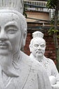 72 followers statues of Confucius Temple